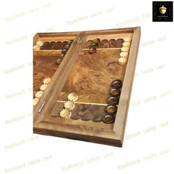 خرید تابلو تخته نرد منبت فروهر هخامنشی کد150 | رویال بلوط