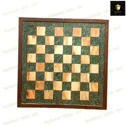 خرید تخته نرد گردو رزین سبز سلطنتی رویال بلوط