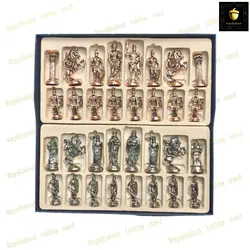 خرید مهره شطرنج فلزی جنگ صلیبی  رویال بلوط