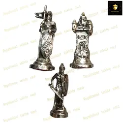 خرید مهره شطرنج فلزی جنگ صلیبی  رویال بلوط