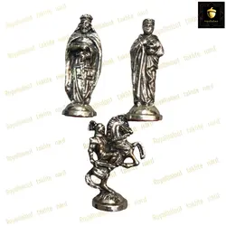 خرید مهره شطرنج فلزی جنگ صلیبی  رویال بلوط