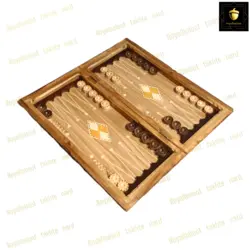 راهنمای خرید تخته نرد گردو کردستان دور منبت  رویال بلوط