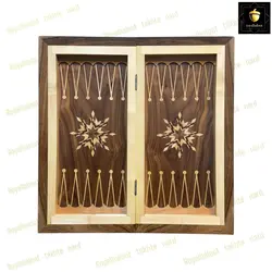 خرید تخته نرد گردو 55 سانتی رویال بلوط