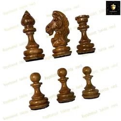 خرید مهره شطرنج گردو منبت  رویال بلوط