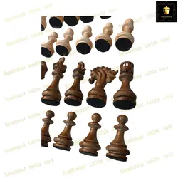 خرید مهره شطرنج چوبی  رویال بلوط