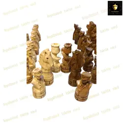 خرید مهره شطرنج  منبت چوبی | رویال بلوط