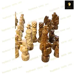 خرید مهره شطرنج  منبت چوبی | رویال بلوط