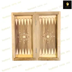 خرید تخته نرد روکش گردو معرق سایز 40 سانتی | رویال بلوط