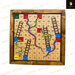 خرید منچ و مارپله چوبی معرق رویال بلوط