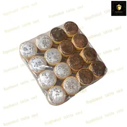 خرید مهره تخته نرد چوب گردو و رزین کد 208 | رویال بلوط