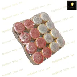 خرید مهره تخته نرد چوب گردو و رزین کد 208 | رویال بلوط