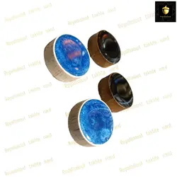 خرید مهره تخته نرد چوب گردو و رزین کد 208 | رویال بلوط