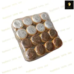 خرید مهره تخته نرد چوب گردو و رزین کد 208 | رویال بلوط