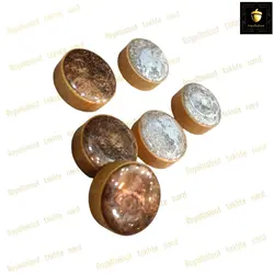 خرید مهره تخته نرد چوب گردو و رزین کد 208 | رویال بلوط