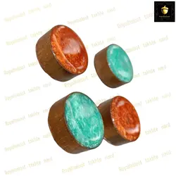 خرید مهره تخته نرد چوب گردو و رزین کد 208 | رویال بلوط