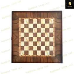 خرید تخته نرد چوب روسی طرح کلاسیک کد 17 | رویال بلوط