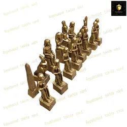 خرید مهره شطرنج پلی استری مصری 2 کد 76 | رویال بلوط