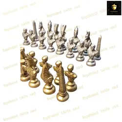 خرید مهره شطرنج پلی استری مصری 1 کد 75 | رویال بلوط