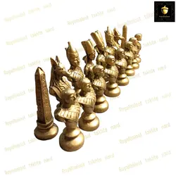 خرید مهره شطرنج پلی استری مصری 1 کد 75 | رویال بلوط