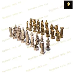 خرید مهره شطرنج پلی استری طرح جنگ صلیبی کد 74 | رویال بلوط