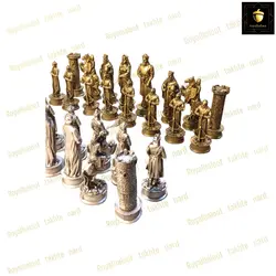 خرید مهره شطرنج پلی استری طرح جنگ صلیبی کد 74 | رویال بلوط