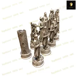 خرید مهره شطرنج پلی استری طرح جنگ صلیبی کد 74 | رویال بلوط