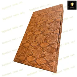 خرید تخته نرد چرمی طرح گردویی رویال بلوط