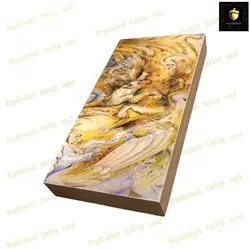 خرید تخته نرد ام دی اف طرح افسانه ای  رویال بلوط