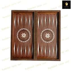 خرید تخته نرد ام دی اف طرح چوب کد154 | رویال بلوط