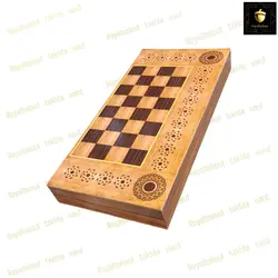 خرید تخته نرد ام دی اف طرح بلوط کد 153 | رویال بلوط