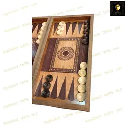 خرید تخته نرد ام دی اف طرح بلوط کد 153 | رویال بلوط