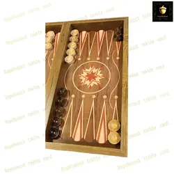 خرید تخته نرد ام دی اف طرح چوب کد 16 | رویال بلوط