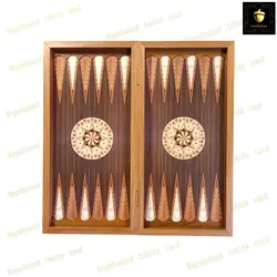 خرید تخته نرد ام دی اف طرح فندقی کد 15 | رویال بلوط