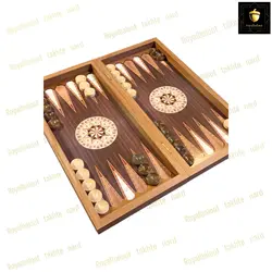 خرید تخته نرد ام دی اف طرح فندقی کد 15 | رویال بلوط