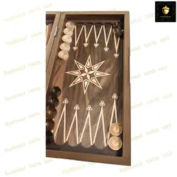 خرید تخته نرد ام دی اف طرح کلاسیک یک کد 8 | رویال بلوط