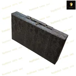 خرید تخته نرد چرمی طرح برف کد 3 | رویال بلوط