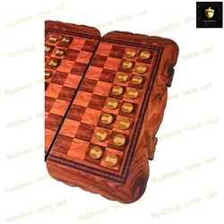 خرید تخته نرد مسافرتی سایز 24 × 24 کد 58 | رویال بلوط