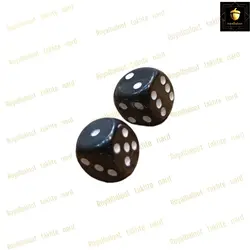 خرید خرید تاس المانی سنگین رنگ مشکی کد 201 | رویال بلوط