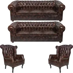 مبل انتظار هشت نفره هلکو مدل چستر سزار*861