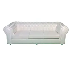 مبل سه نفره بازرگانی پارسین مدل چستر کریستال کد 1003