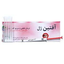 ژل دهانی آفتین ژل حاوی عصاره ریشه گیاه شیرین بیان 14 گرم