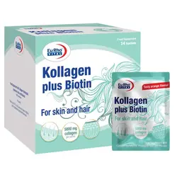 ساشه کلاژن پلاس بیوتین یوروویتال 14 عدد