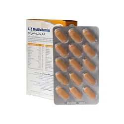 قرص A Z مولتی ویتامین بالای 50 سال بانوان یوروویتال