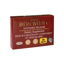 قرص آهن با ویتامین C برونسون ۳۰ عدد