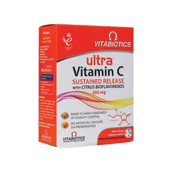 قرص اولترا ویتامین C 500 میلی گرم ویتابیوتیکس 60 عدد
