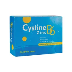 قرص روکشدار سیستین B6 زینک دانا 60 عدد