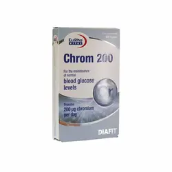 قرص کروم 200 میکروگرم یوروویتال 60 عدد