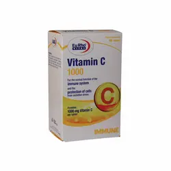 قرص ویتامین C 1000 میلی گرم یوروویتال 60 عدد