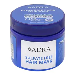 ماسک مو با آبکشی فاقد سولفات آدرا حاوی هیالورونیک اسید 400 میلی لیتر