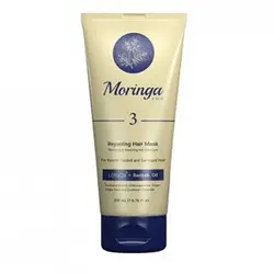 ماسک مو ترمیم کننده موهای کراتینه و آسیب دیده 3 مورینگا امو 200ml
